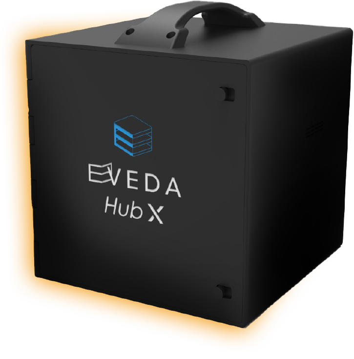 EVEDA HubX portable diagnostic device